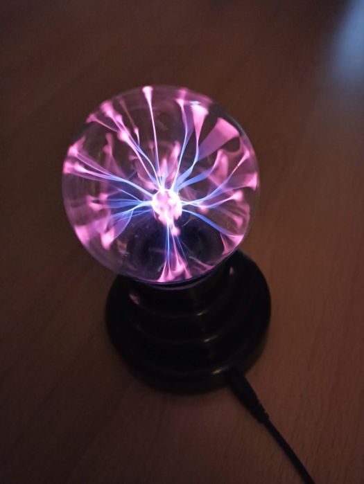 Bola de plasma Experiência Ciências
