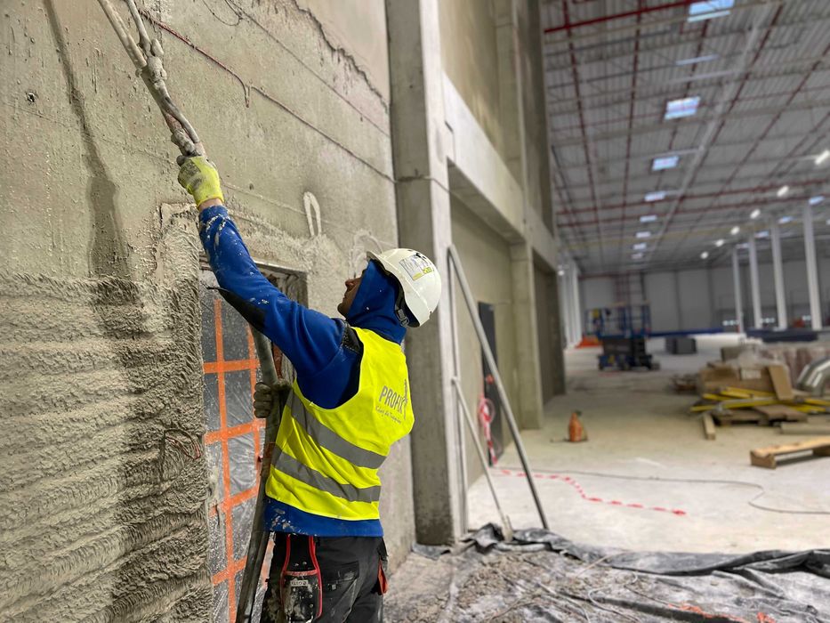 Tynki Maszynowe Cementowe Małopolska i śląskie