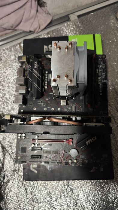 Игроврй комплект Ryzen 5 2600 ddr4 16 gb gtx 1060 3 gb