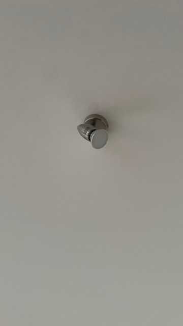 Conjunto 3 lindos Candeeiros de teto/parede IKEA (aluminio escovado)