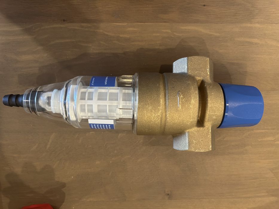 BWT manualny filtr z płukaniem wstecznym