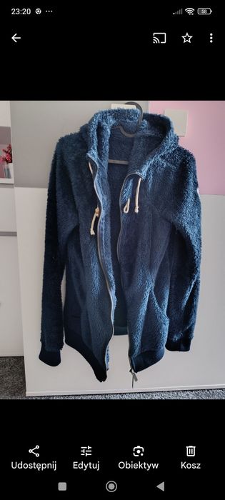 Bluza z kapturem oxylane roz S