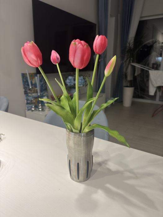 Тюльпани гелеві штучні 5 шт - 250 грн