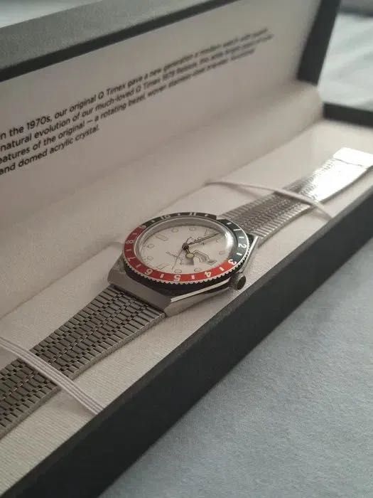 Relógio Timex Q Reissue (como novo com caixa original)