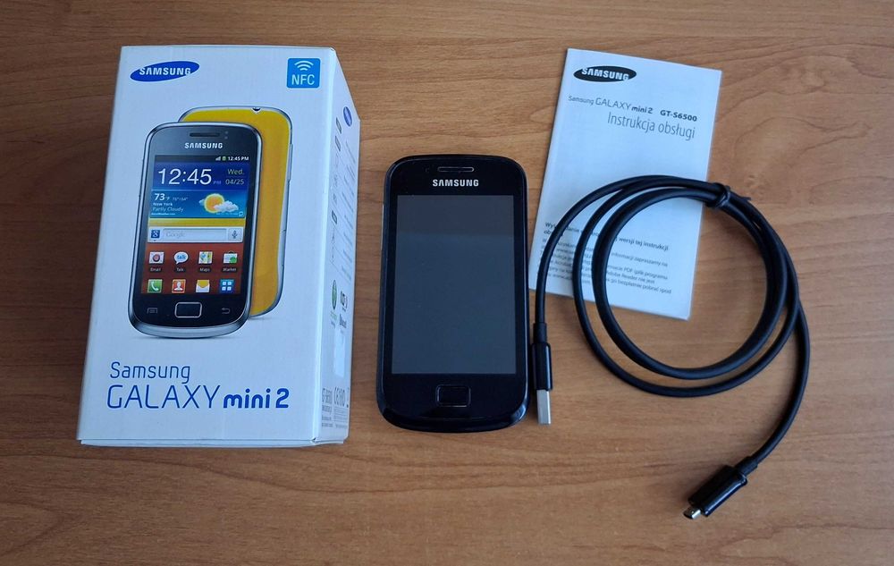 Samsung Galaxy mini 2 GT-S6500 + kabel USB