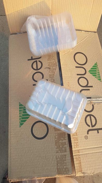 Cuvetes plásticas 180 x 130 x 40