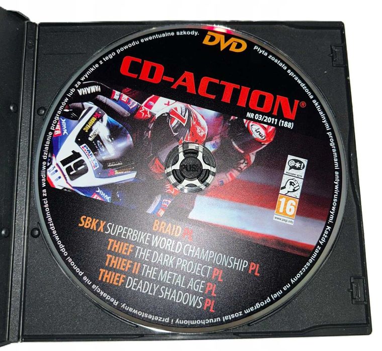 Braid PL + SBK X PL + Thief Antologia PL PC