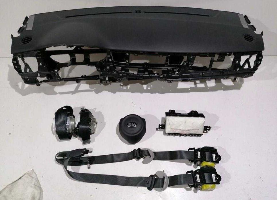 Kit de airbags, cintos de segurança e tablier para Kia Stonic
