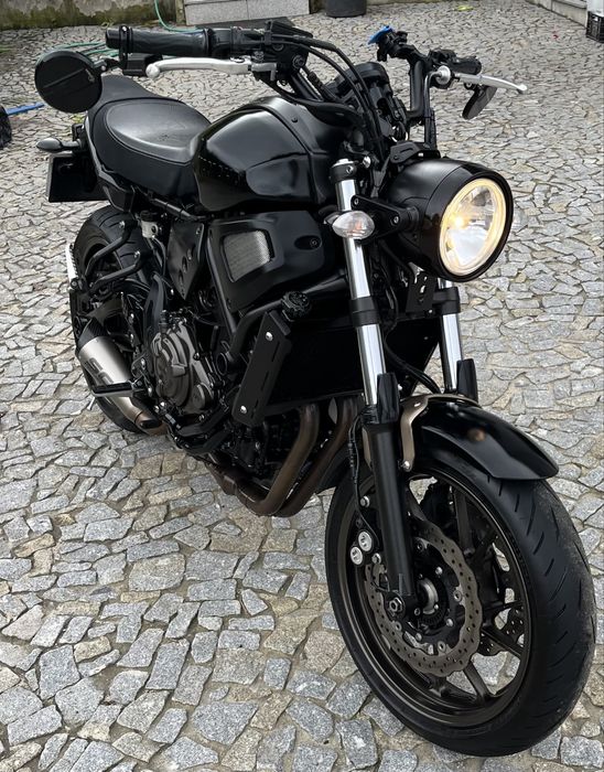 vendo moto xsr 700 com linha de escape SC PROJECT