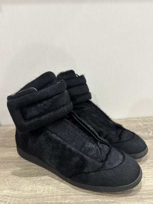Maison margiela future pony hair black