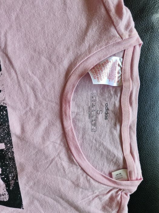 Bluzka Adidas różowa S