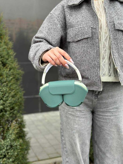 Топові Бездротові Навушники АірПодс Макс Green 1в1 до ориг