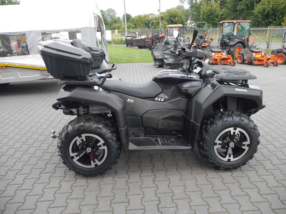 Quad Hisun Guardian 550L Kufer! Kask! Raty! czarny albo żółty