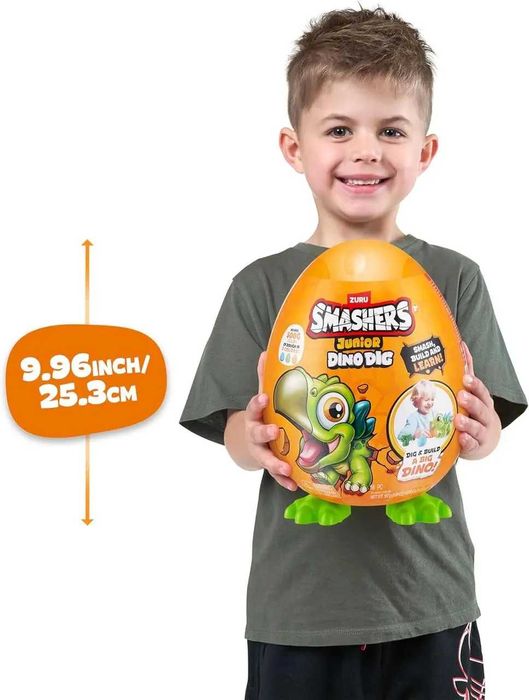 Набір з динозавром та тістом  Zuru Smashers Junior Dino Raptor 74116A