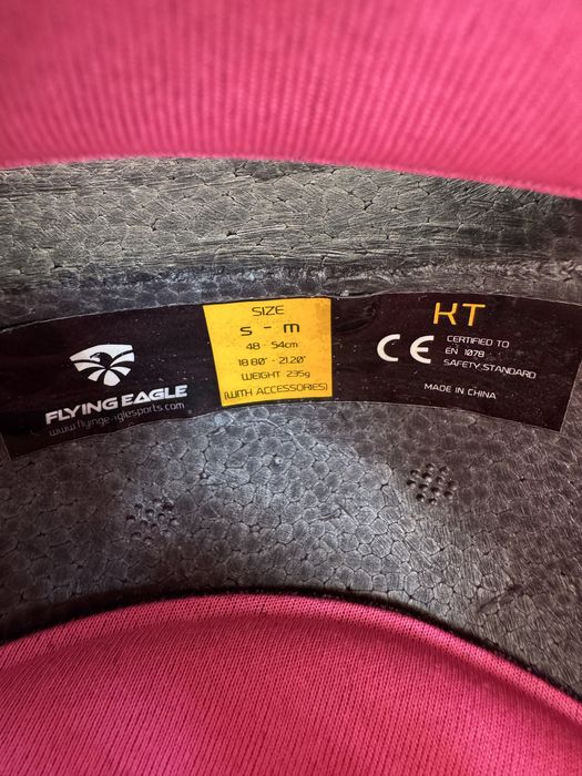 Шолом для катання на роликах Flying Eagle Monster S/M Pink