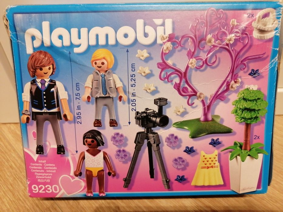 Playmobil City Life 9230 Fotograf i dzieci z kwiatkami