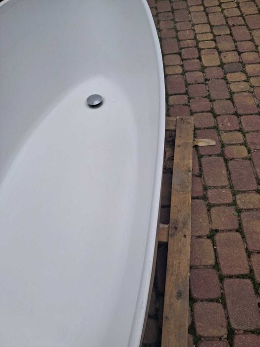 Wanna wolnostojąca kamienna dolomit dolomitowa