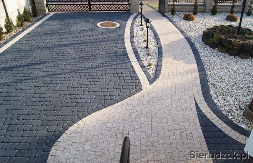 Kostka brukowa NOSTALIT 6CM grafit czerwony szary 49M2