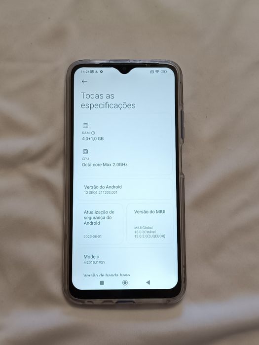 Telemóvel Xiaomi Redmi 9T 4/64g