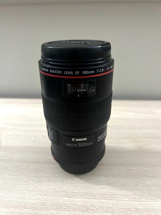 Canon 100mm 2.8 em bom estado