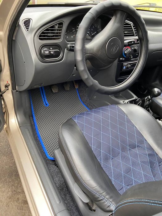 Ева коврики в авто Ланос Єва коврики Eva килимки