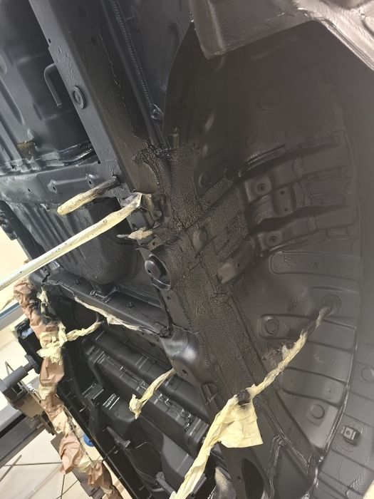 Konserwacja podwozia, laserowe usuwanie rdzy