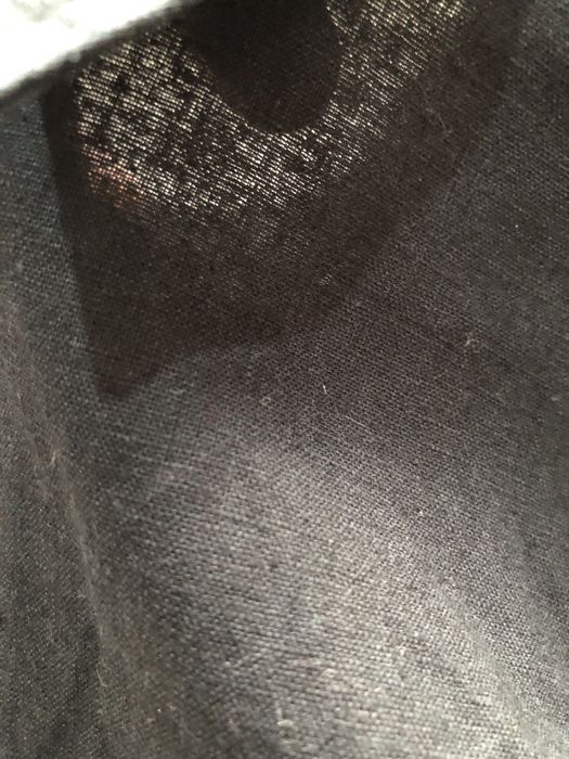 ZARA (L) SPG 100% Лён Man Shirt Linen мужская черная рубашка лляная