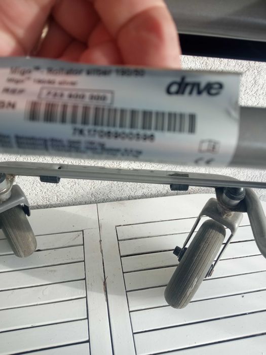 Drive balkonik chodzik składany rehabilitacyjny do 130kg