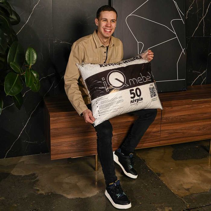 Наповнювач для крісла мішка 30л. Ціна складу. Кульки пінопласту