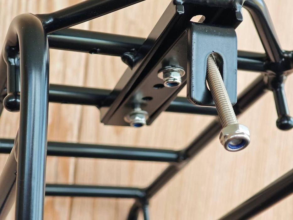 Вело багажник передній, платформа з бічними рамками ,велосипедный