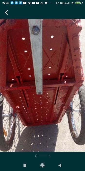 Велоприцеп,тележка на колесах в 16 дюймов