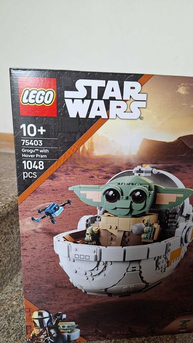 LEGO NOVO - Star Wars Grogu com Carrinho Planador 75403