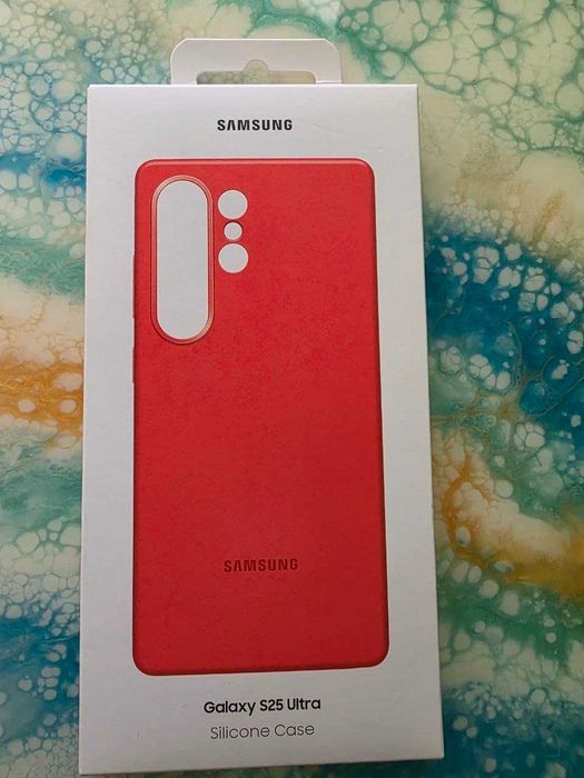 Захисний чохол Silicone Case для Samsung Galaxy S25 Ultra (S938) EF-PS938CREGWW - Red