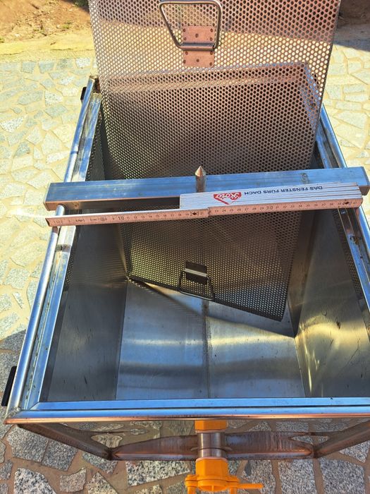 Tina de desopercular, apicultura, inox