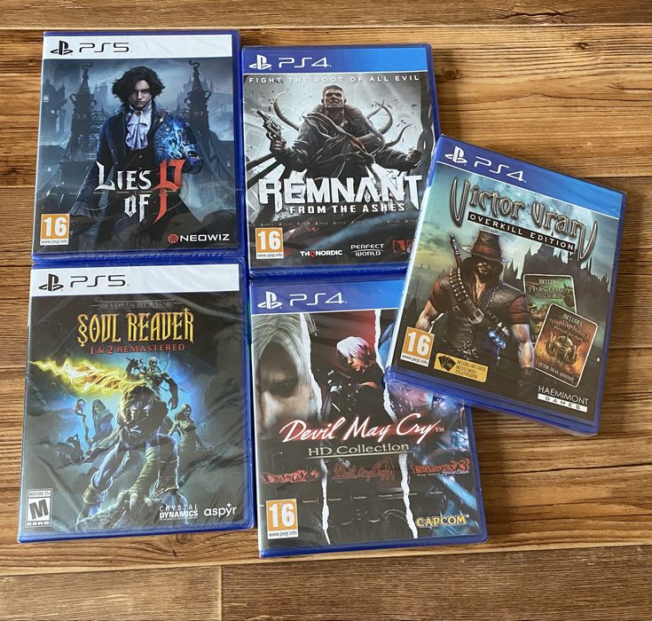Sony PS4: Castlevania, Baldur’s Gate, Divinity Original Sin, Remnant.