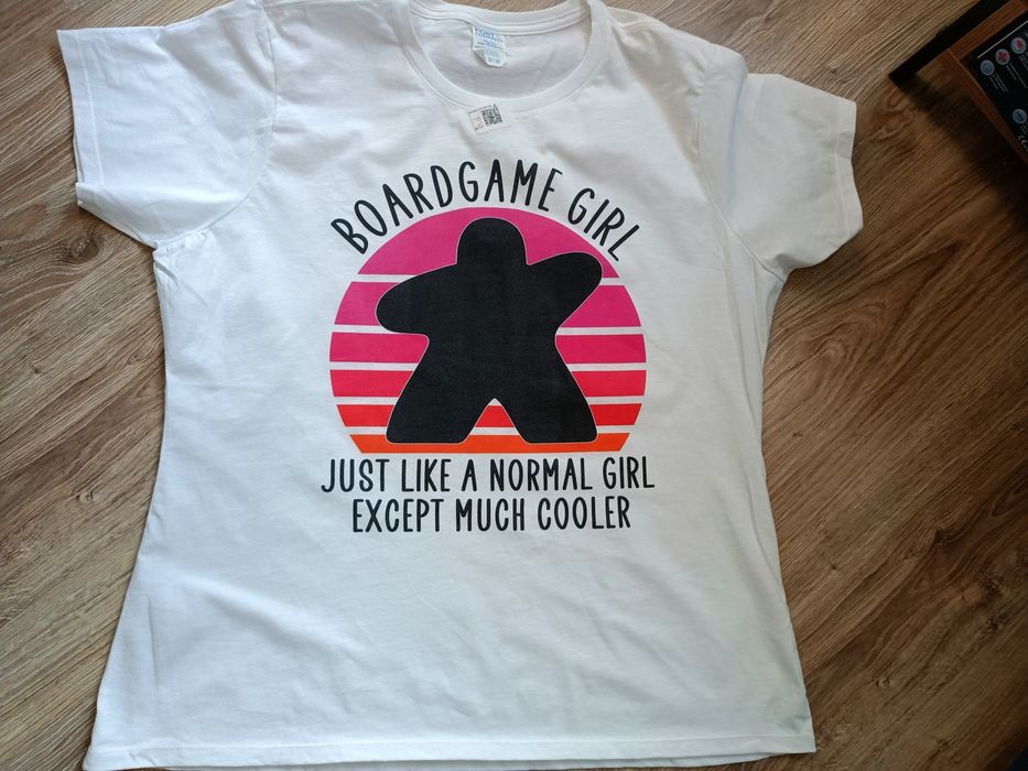 T shirt damski nowy Ludzik