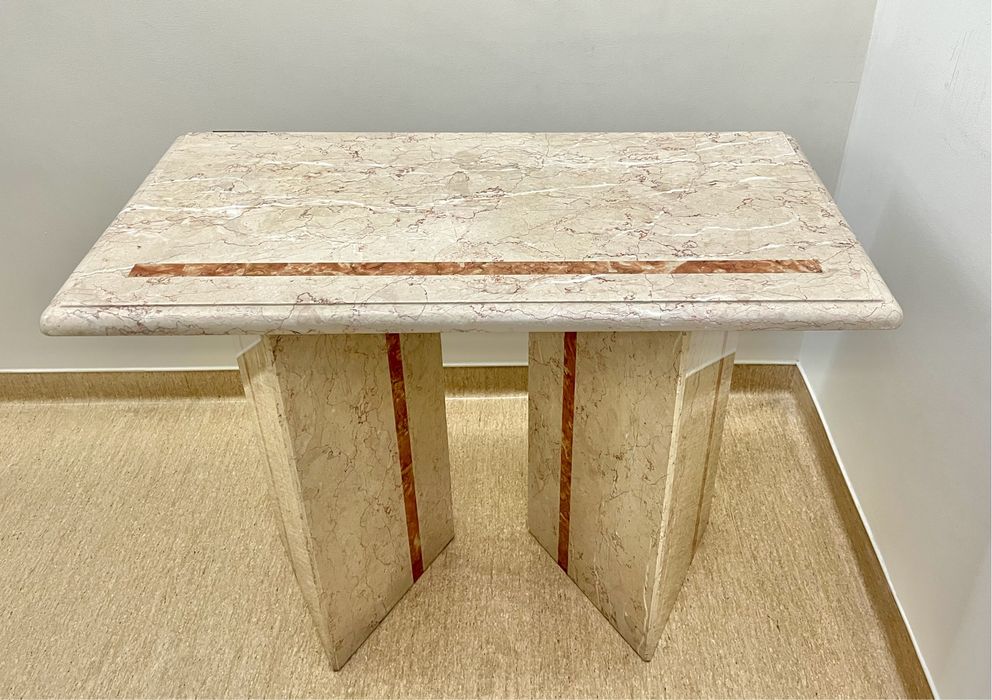 Mesa / Secretária em Granito Rosa