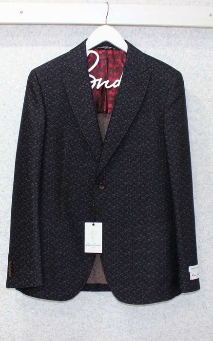 Пиджак ROBERT GRAHAM Maybole Sport Coat In Navy р.48
