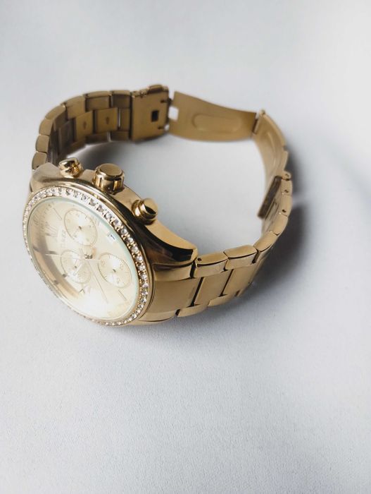 Złoty zegarek TIMEX damski