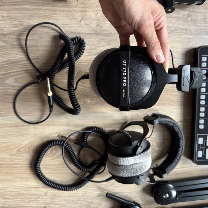 Profesjonalne studio podcastowe | RODECaster Pro II + mikrofony | gotowy zestaw, jak nowy