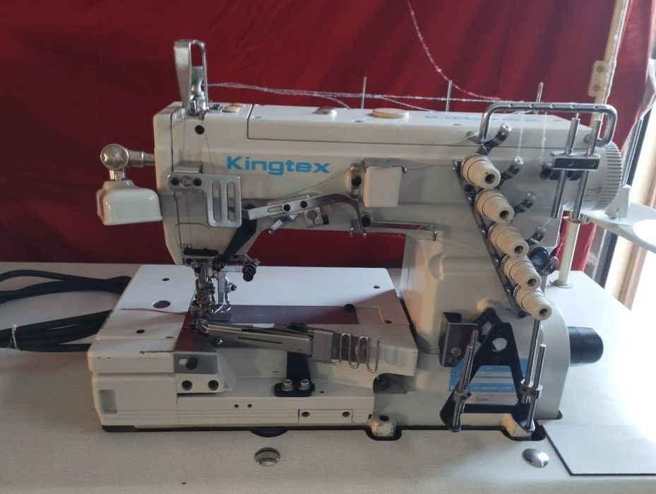 Maquina de costura colarete Kingtex