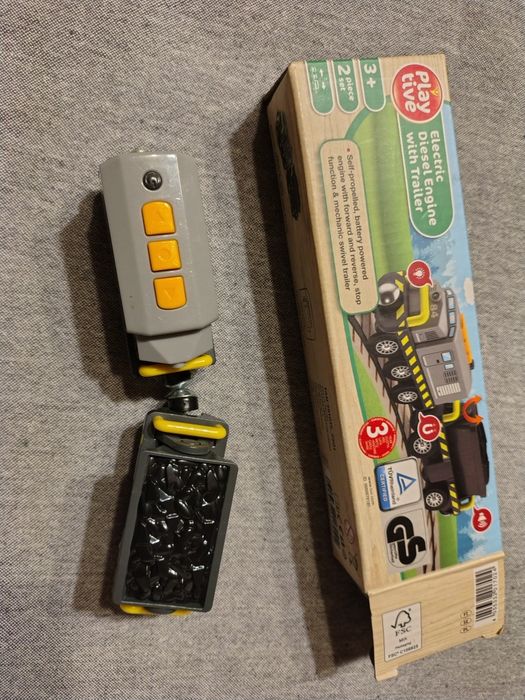 Kolejka elektryczna na baterie AAA
