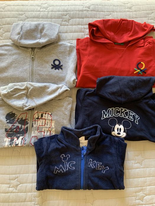 Pack 5 Sweats/Casaco Menino (1-3 Anos)