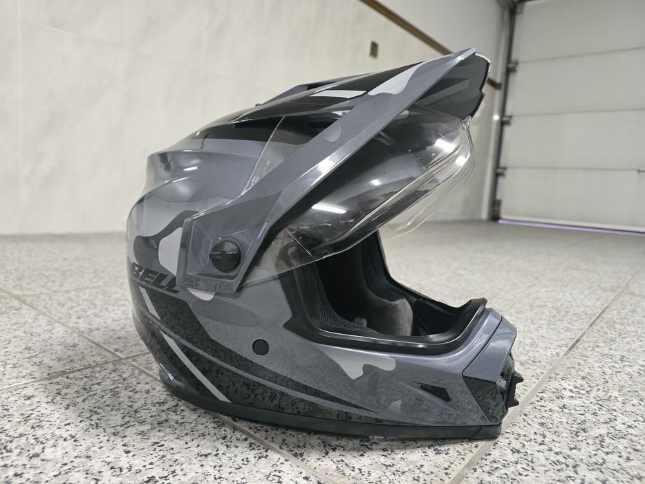 Capacete Bell MX-9 Mips - M Intercomunicador Sena