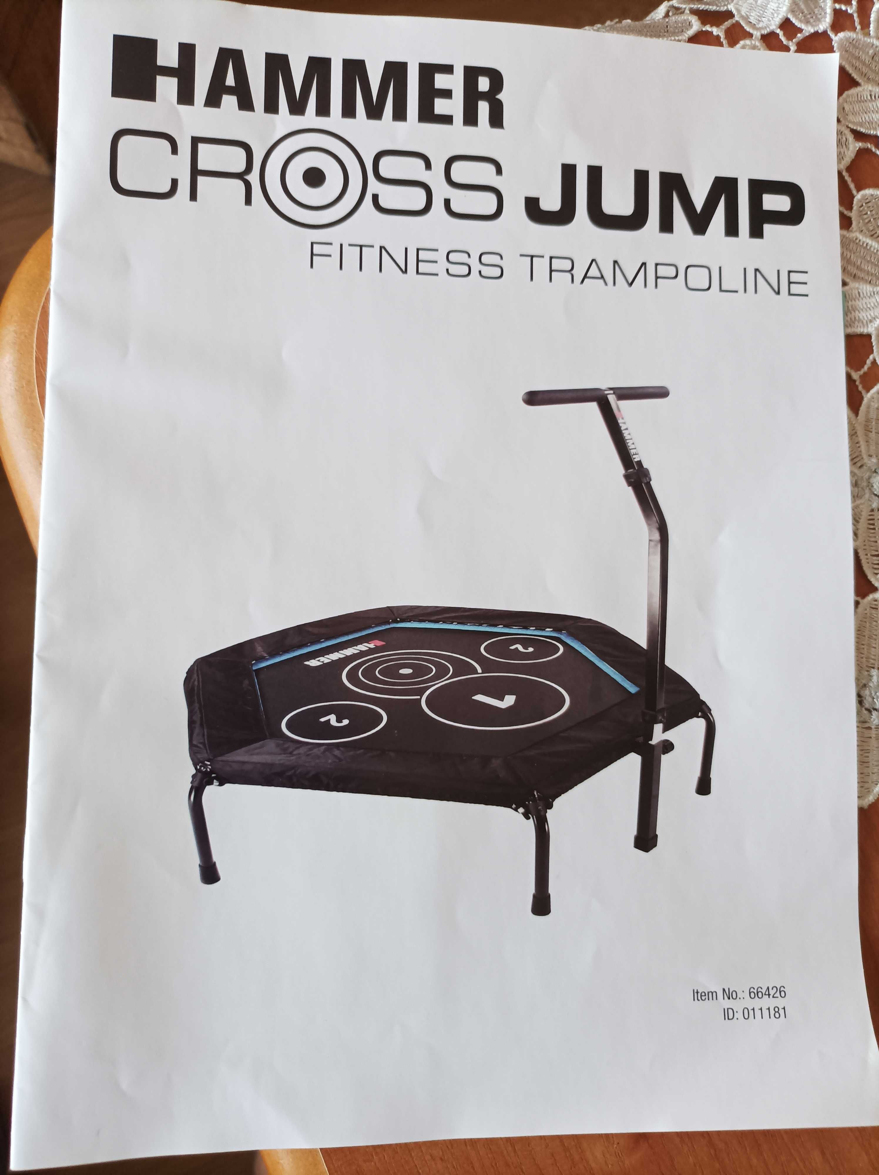 Trampolina fitness Hammer Cross Jump do 130 kg Opoczno •