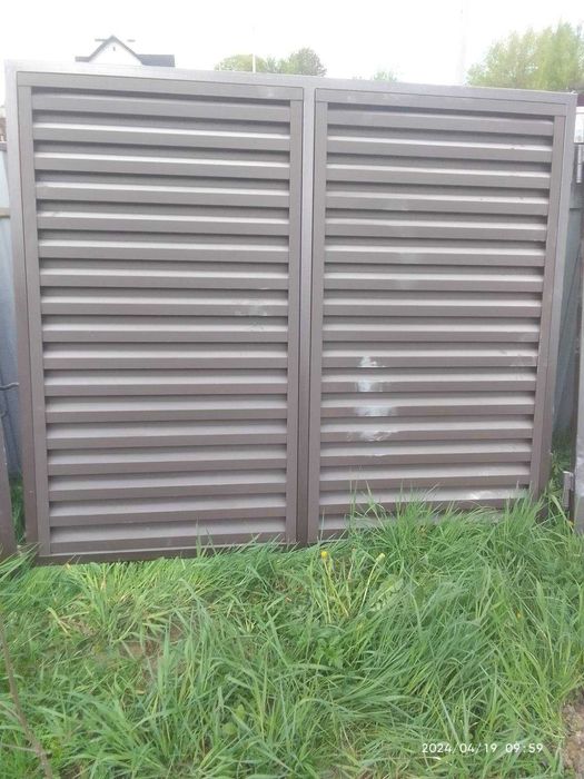 Брама та фіртка металеві