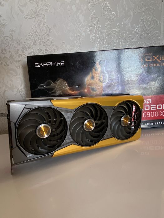 Видеокарта Rx 6900 xt 16gb Toxic Air Cooler Sapphire Под ремонт