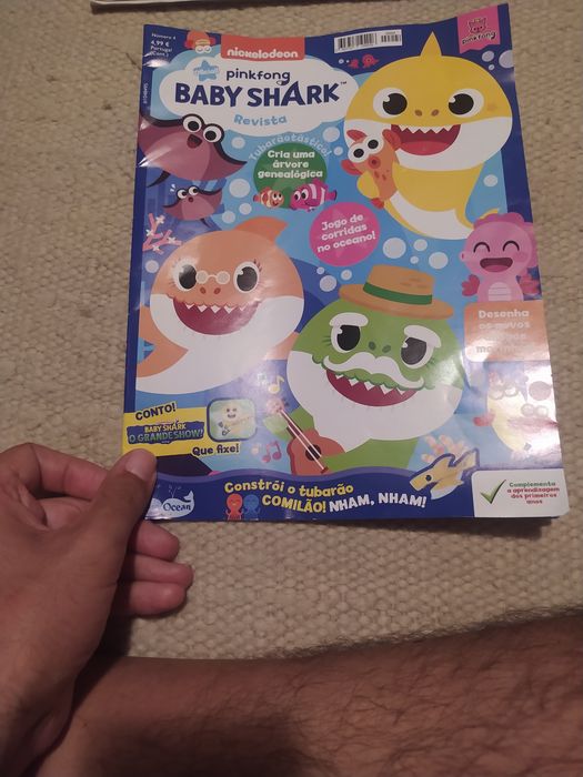 Pinkfong baby shark revista n°4 -oferta portes de envio