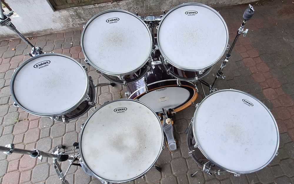 Perkusja Mapex M: BD22", 10", 12", 13", 16",  werbel 14"