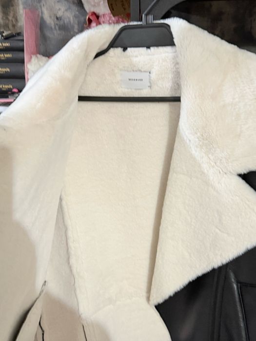 Kurtka zimowa ekoskóra